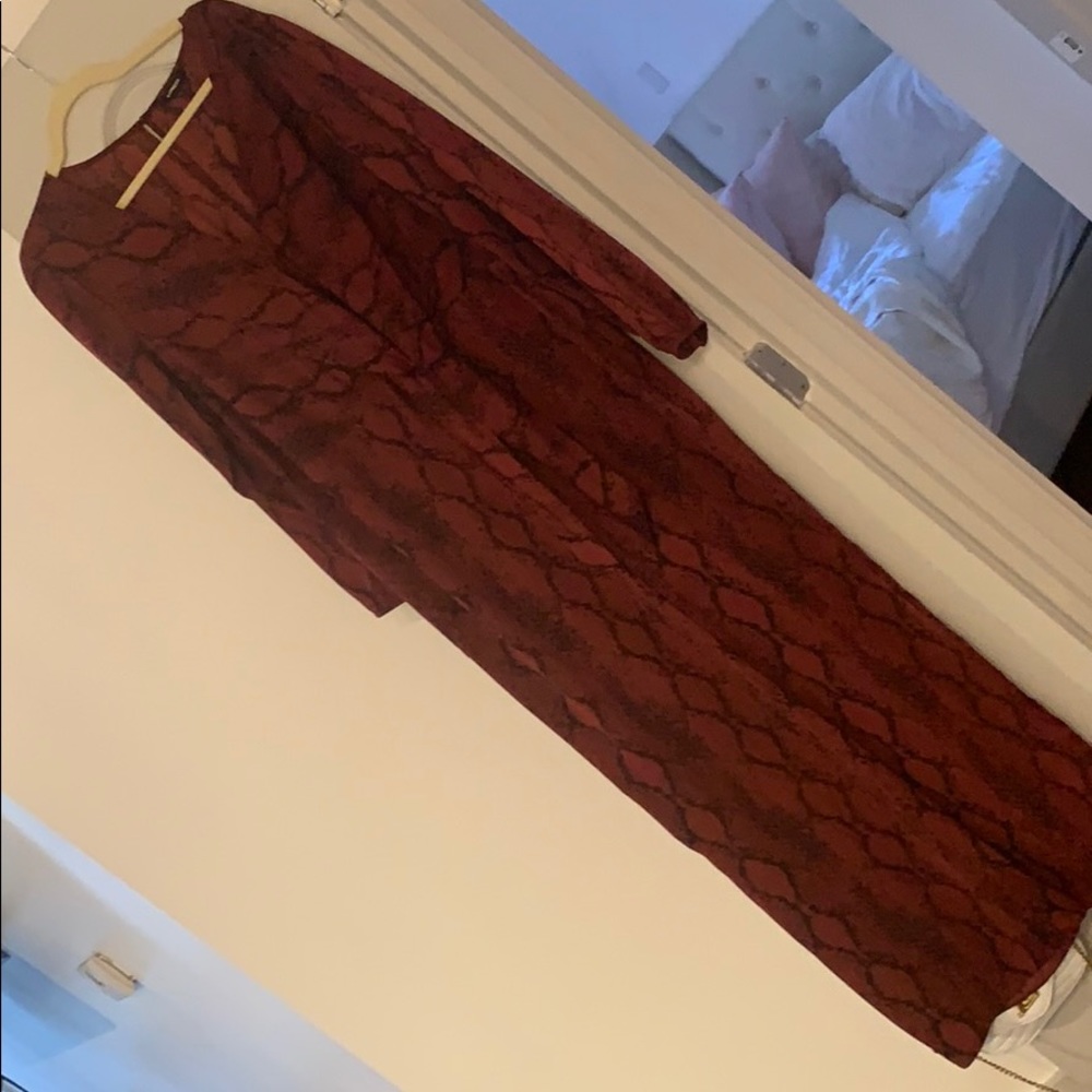 Express snake skin romper